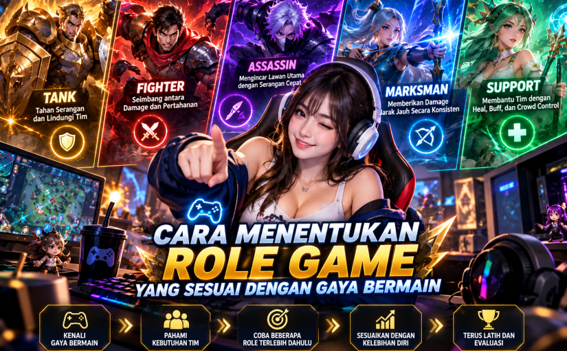 Cara Menentukan Role Game yang Sesuai dengan Gaya Bermain